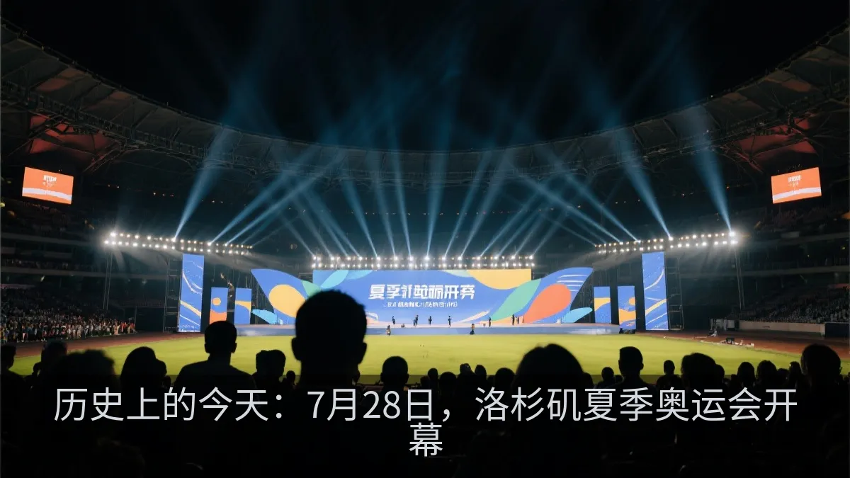 历史上的今天：7月28日，洛杉矶夏季奥运会开幕